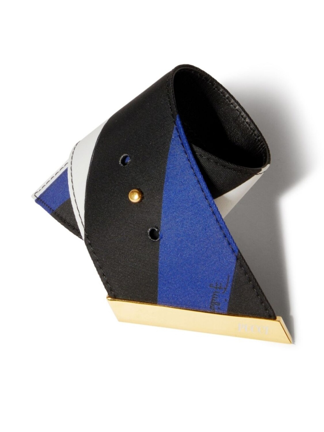 Браслет с иридовым принтом PUCCI, черный 
Браслет с иридовым принтом PUCCI, черный