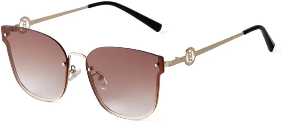 Солнцезащитные очки MUTYNE для женщин, металлическая модная коричневая оправа, защита от УФ-излучения UV400, роскошные женские солнцезащитные очки, C2 Gold Double Tea
Солнцезащитные очки MUTYNE для женщин, металлическая модная коричневая оправа, защита от УФ-излучения UV400, роскошные женские солнцезащитные очки, C2 Gold Double Tea