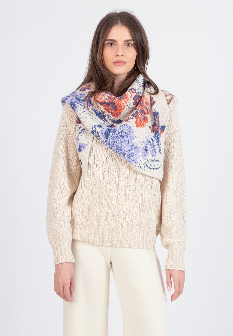 Шарф Ivko FURNISHING FLORALS PATTERN, Off-White
Шарф Ivko FURNISHING FLORALS PATTERN, Off-White