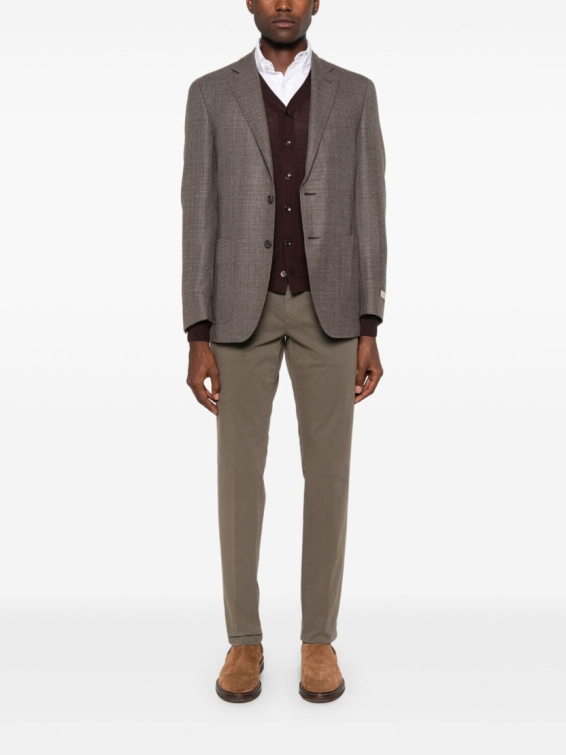 Canali блейзер Kei, коричневый
Canali блейзер Kei, коричневый