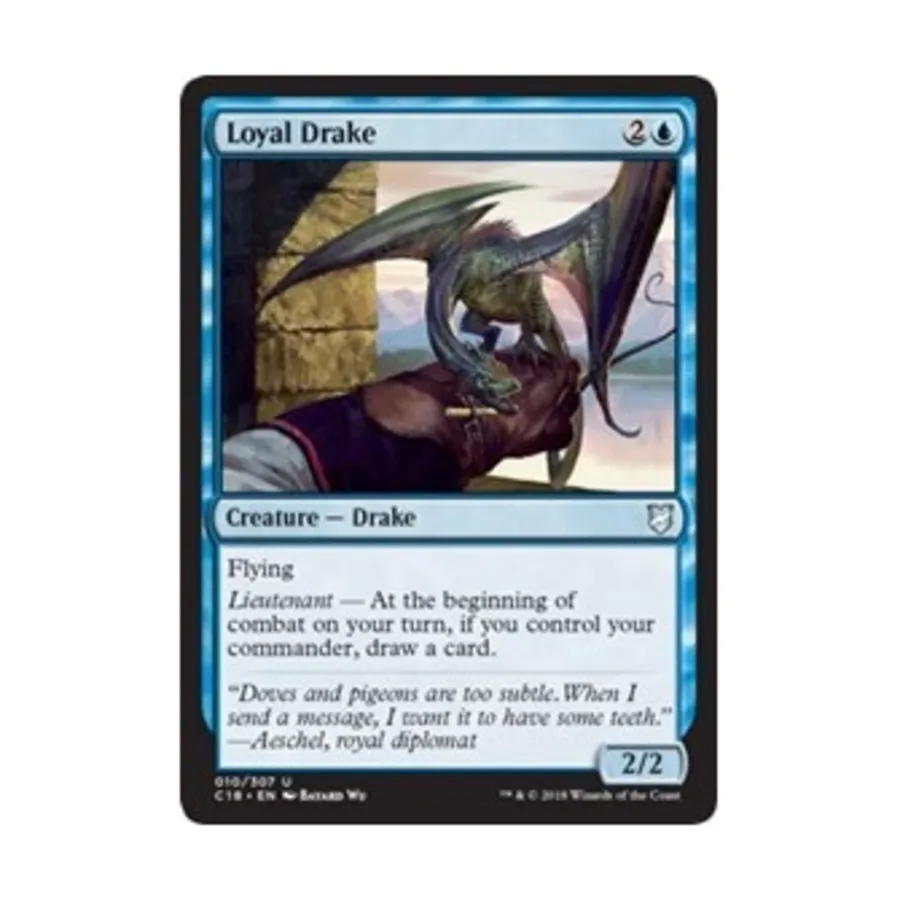 CCG Верный Дрейк (U), MTG - Commander 2018
CCG Верный Дрейк (U), MTG - Commander 2018