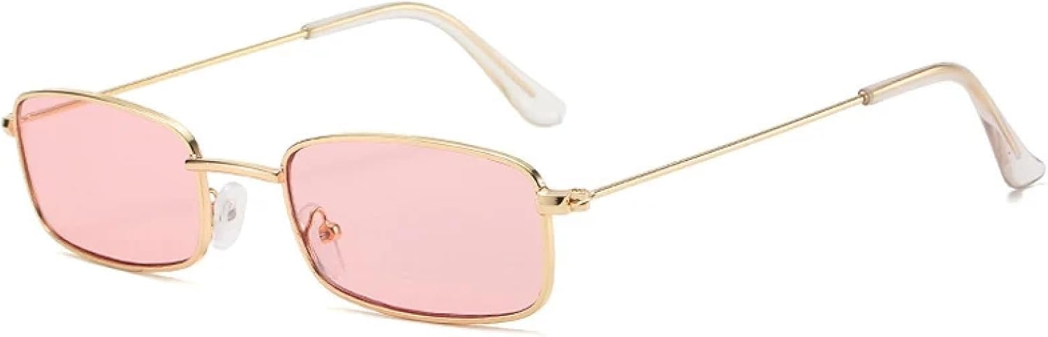Металлические солнцезащитные очки в маленькой оправе для женщин и мужчин, роскошные, для активного отдыха, путешествий и вождения, защита от УФ-излучения UV400 TKKTLLT, Gold Pink
Металлические солнцезащитные очки в маленькой оправе для женщин и мужчин, роскошные, для активного отдыха, путешествий и вождения, защита от УФ-излучения UV400 TKKTLLT, Gold Pink