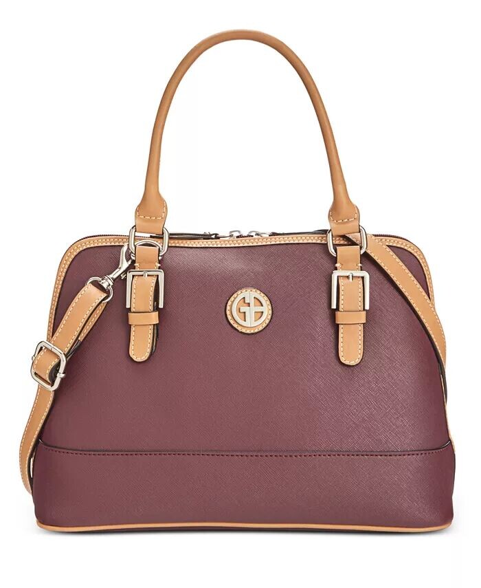 Сумка-сумка с куполом из сафьяновой кожи Giani Bernini, красный
Сумка-сумка с куполом из сафьяновой кожи Giani Bernini, красный