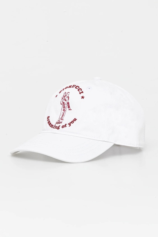 Бейсболка White Dreaming of You из хлопка с козырьком Fiorucci, белый
Бейсболка White Dreaming of You из хлопка с козырьком Fiorucci, белый