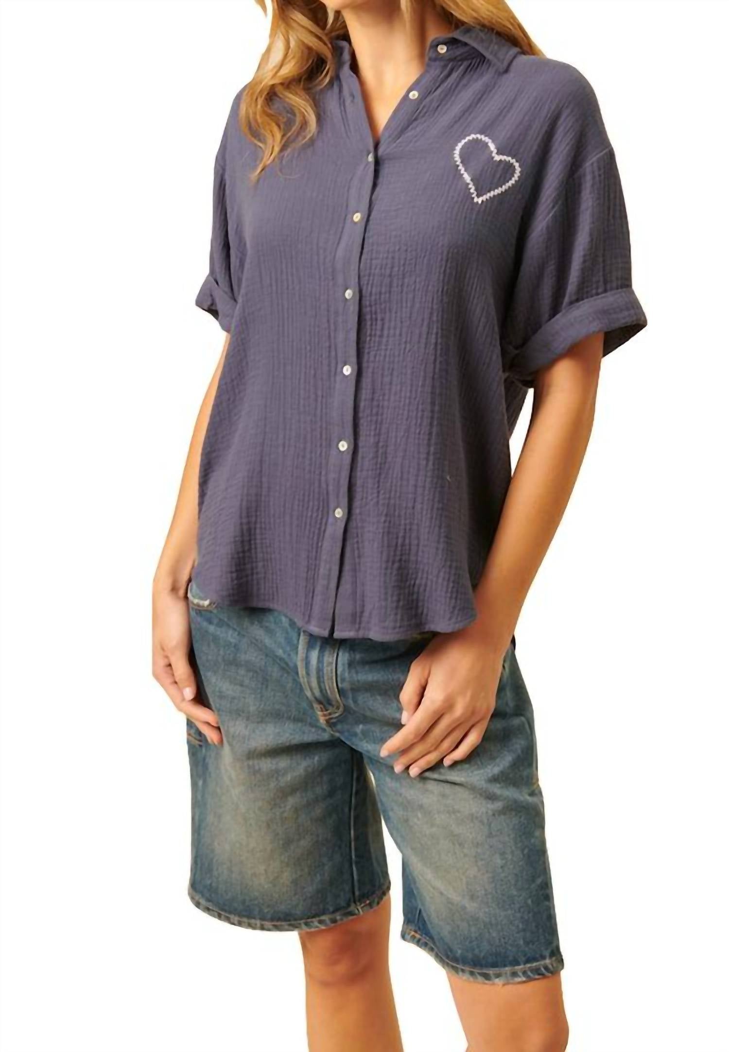 Феликс Рубашка на пуговицах в клетку синий JOHN + JENN
Феликс Рубашка на пуговицах в клетку синий JOHN + JENN