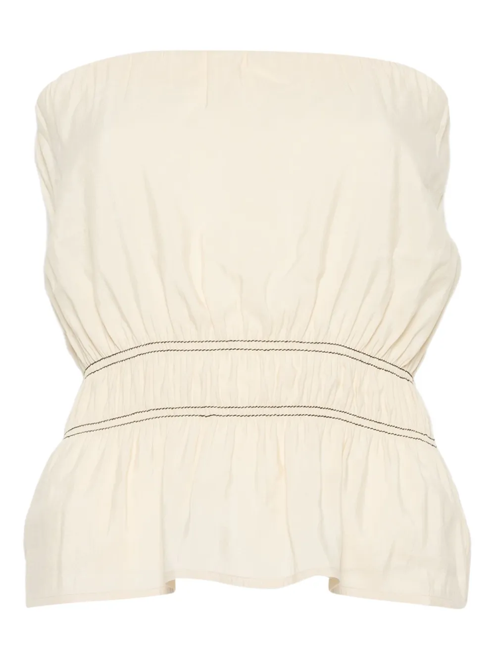 Топ-бандо со сборками Nanushka, нейтральный
Топ-бандо со сборками Nanushka, нейтральный