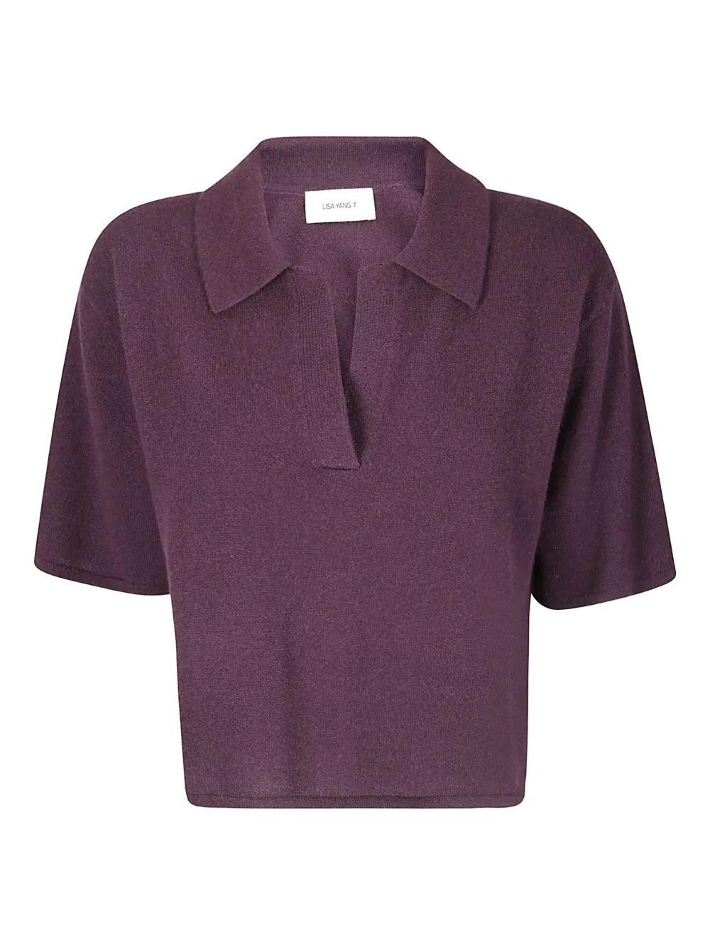 Кашемировый свитер с воротником-поло Lisa Yang, фиолетовый
Кашемировый свитер с воротником-поло Lisa Yang, фиолетовый