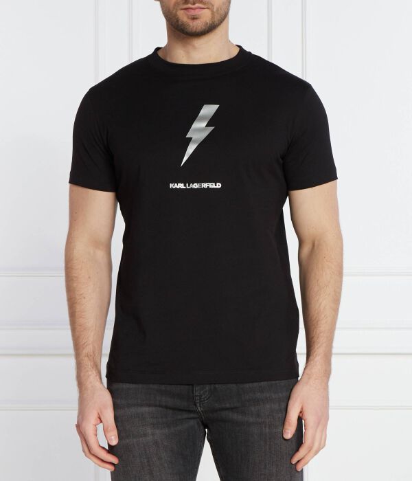 Футболка мужская Karl Lagerfeld с принтом молнии, черный
Футболка мужская Karl Lagerfeld с принтом молнии, черный