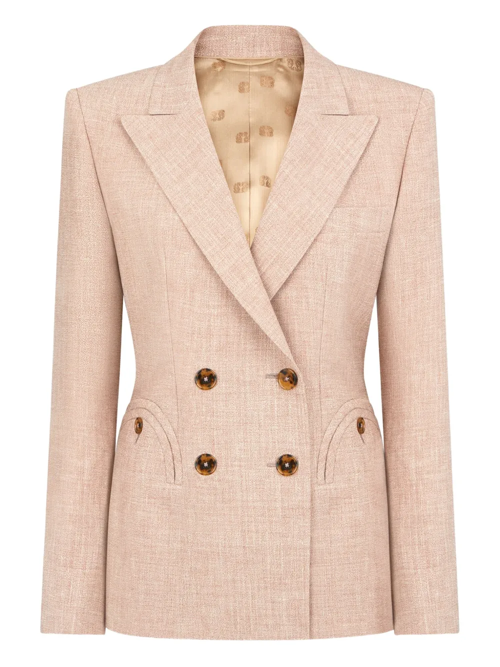 Двубортный пиджак Blazé Milano, нейтральный
Двубортный пиджак Blazé Milano, нейтральный