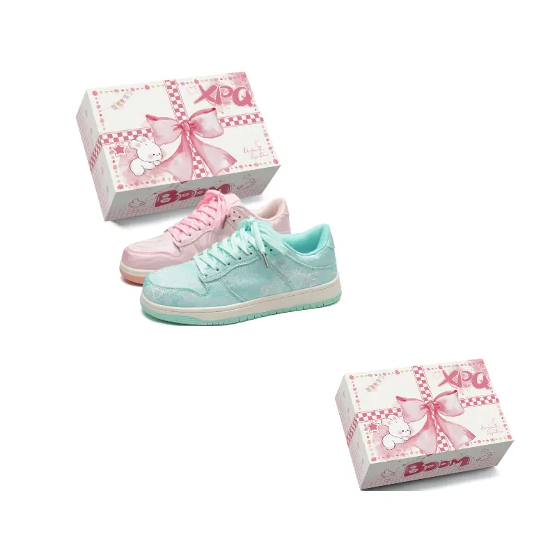 XPQ Прочные легкие и дышащие лоу-топ скейтбордские кроссовки унисекс розовый зеленый микс, цвет Pink Green Mismatched
XPQ Прочные легкие и дышащие лоу-топ скейтбордские кроссовки унисекс розовый зеленый микс, цвет Pink Green Mismatched