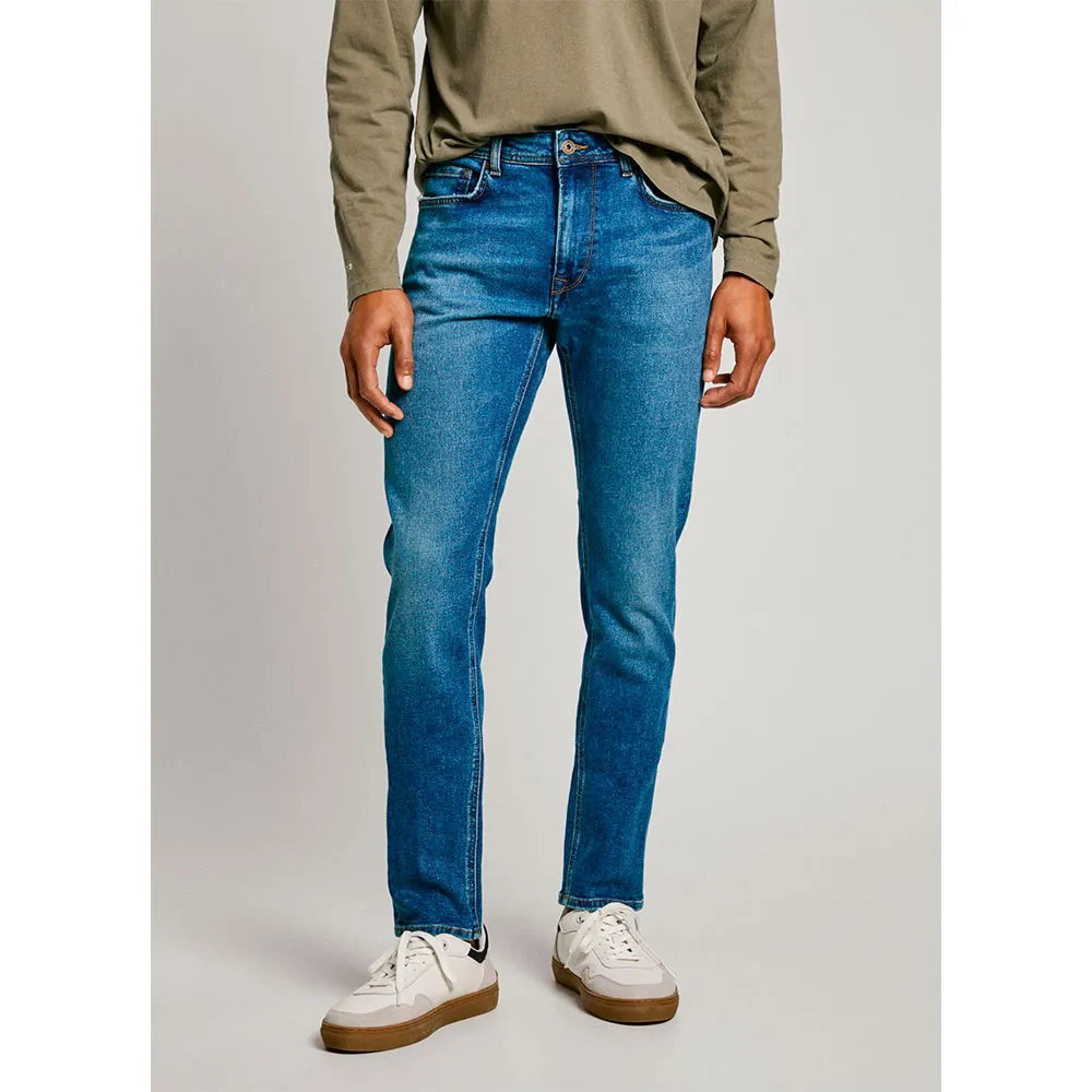 Джинсы Pepe PM207390 Tapered Fit, синий
Джинсы Pepe PM207390 Tapered Fit, синий