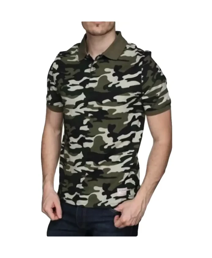 Рубашка-Поло с коротким рукавом Guess, зеленый
Рубашка-Поло с коротким рукавом Guess, зеленый