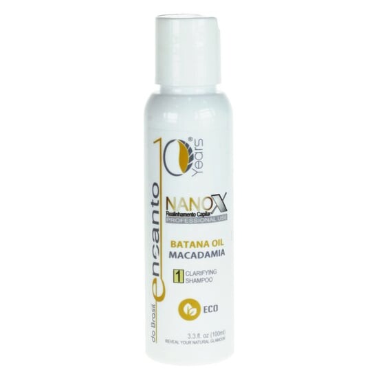 Шампунь для использования перед процедурой кератинового выпрямления волос 100мл Encanto Nanox Clarifying
Шампунь для использования перед процедурой кератинового выпрямления волос 100мл Encanto Nanox Clarifying