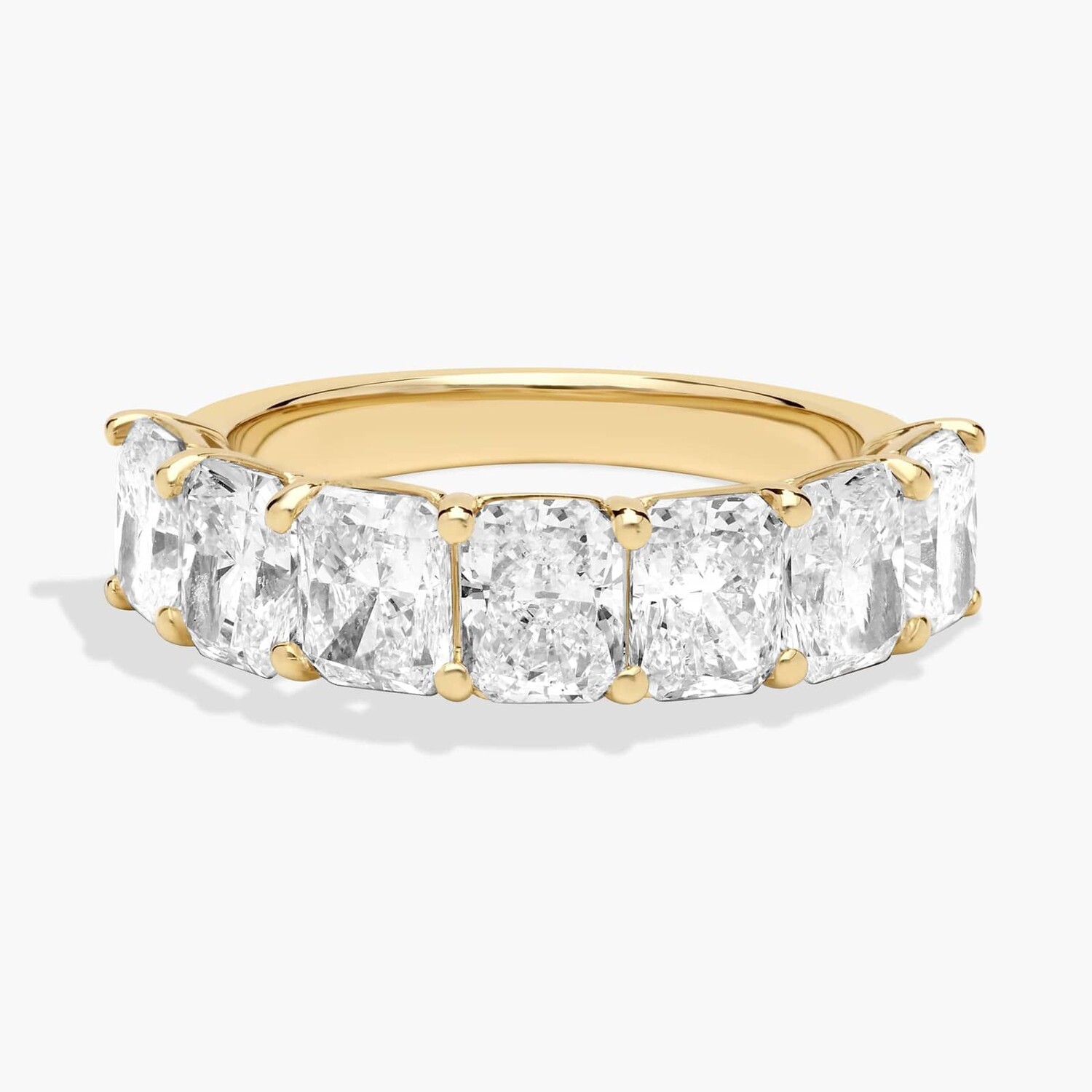 Кольцо с семью бриллиантами Radiant Lab-Grill из 14-каратного желтого золота (3 1/2 карата Tw. - FG / VS2-SI1) Blue Nile
Кольцо с семью бриллиантами Radiant Lab-Grill из 14-каратного желтого золота (3 1/2 карата Tw. - FG / VS2-SI1) Blue Nile