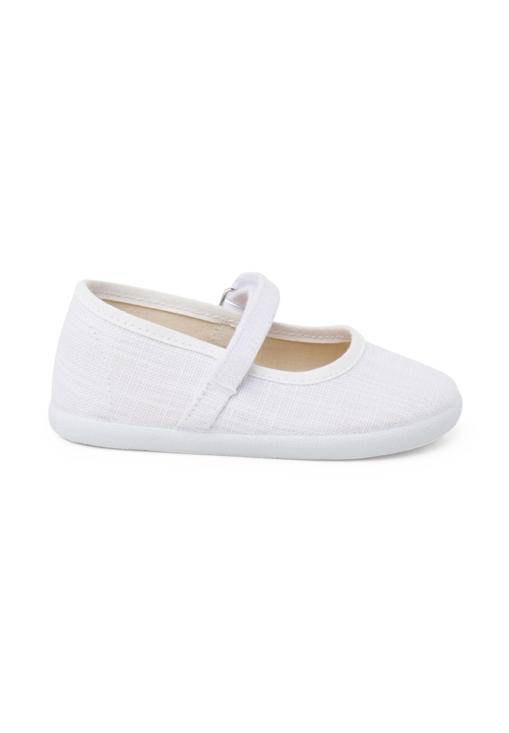 Балетки с ремешком MERCEDITAS LIGERO CIERRE ADHERENTE Pisamonas, белый 
Балетки с ремешком MERCEDITAS LIGERO CIERRE ADHERENTE Pisamonas, белый