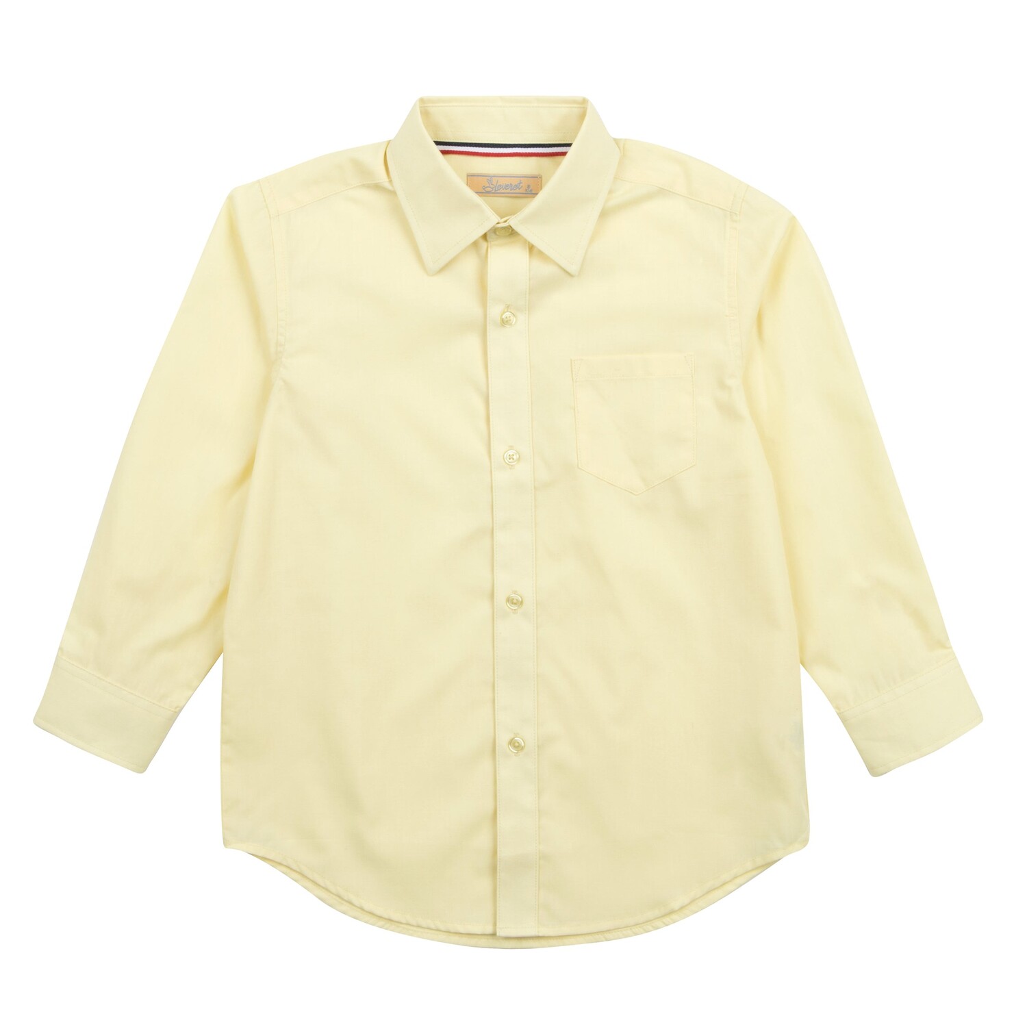 Классическая рубашка с длинными рукавами для мальчиков Leveret, цвет Light Yellow
Классическая рубашка с длинными рукавами для мальчиков Leveret, цвет Light Yellow