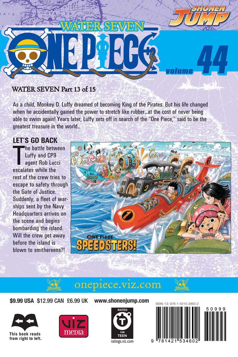Манга One Piece Manga Volume 44
Манга One Piece Manga Volume 44