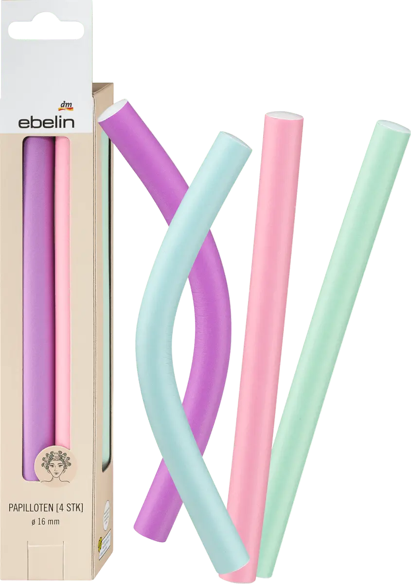 Папильотки Ø 16 мм 4 шт. ebelin
Папильотки Ø 16 мм 4 шт. ebelin
