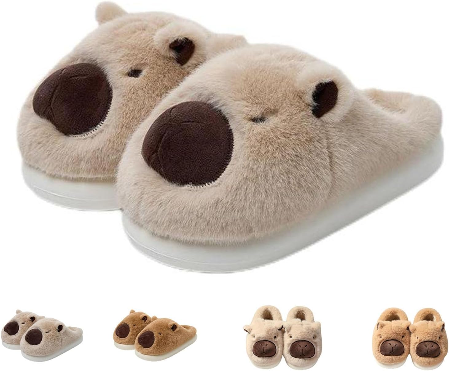 Тапочки с капибарой для женщин и мужчин, милые теплые толстые тапочки с капибарой для зимы, унисекс, забавные мягкие нескользящие домашние тапочки Generic, B
Тапочки с капибарой для женщин и мужчин, милые теплые толстые тапочки с капибарой для зимы, унисекс, забавные мягкие нескользящие домашние тапочки Generic, B