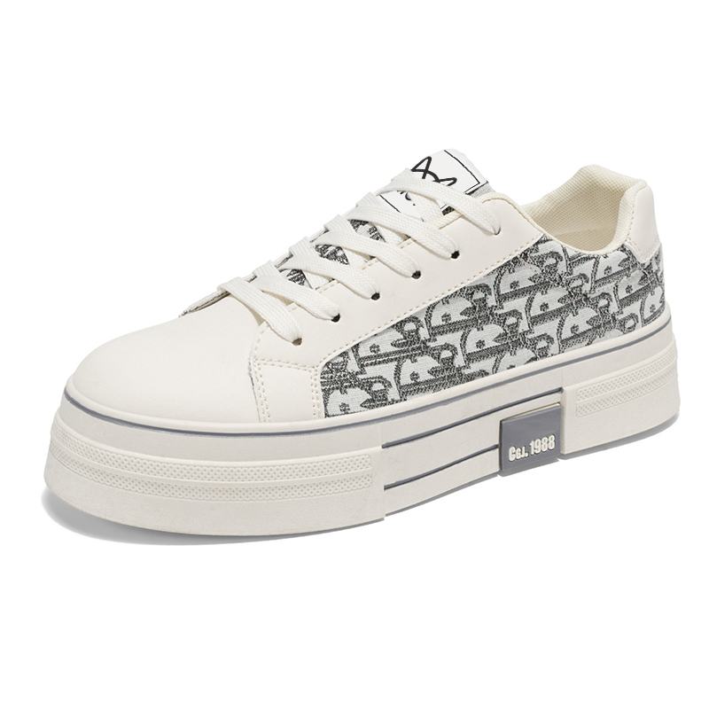 MIIOW Антискользящие износостойкие низкие скейтерские кроссовки мужские бежево-серые, цвет Beige Gray
MIIOW Антискользящие износостойкие низкие скейтерские кроссовки мужские бежево-серые, цвет Beige Gray