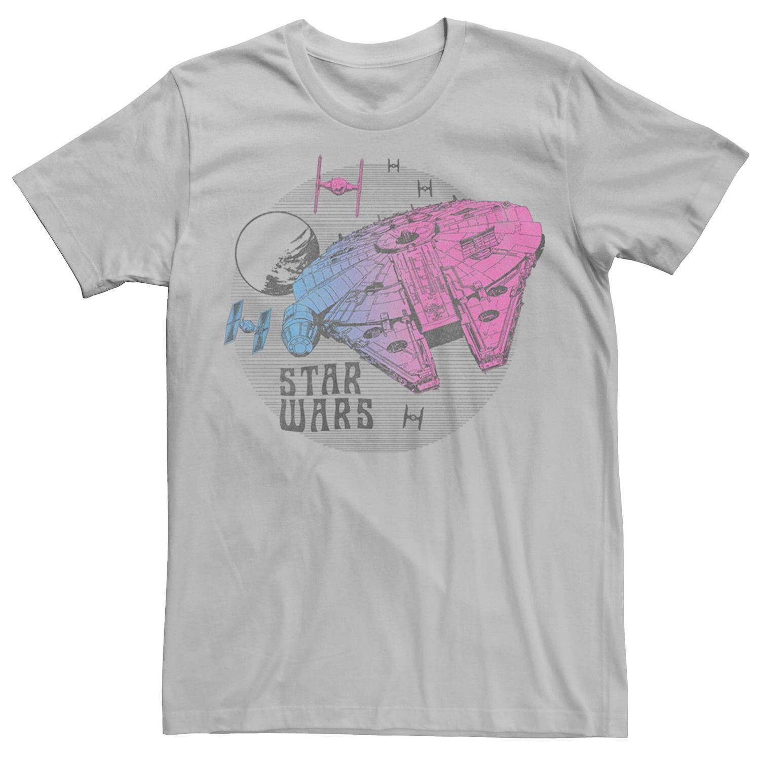 Мужская футболка The Rise of Skywalker с эффектом омбре Millennium Falcon Star Wars
Мужская футболка The Rise of Skywalker с эффектом омбре Millennium Falcon Star Wars