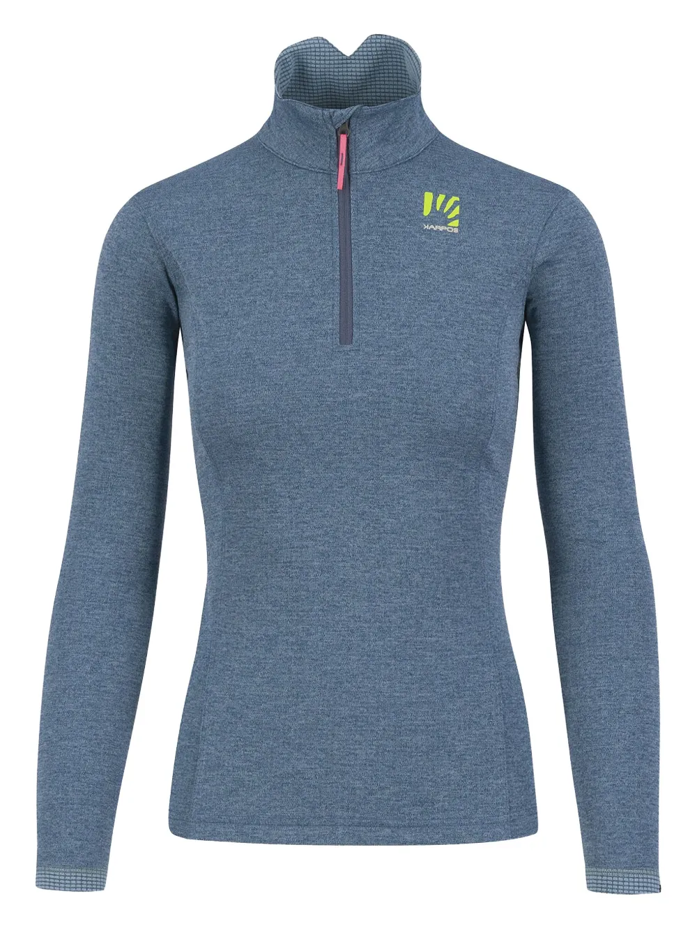 Топ Pizzocco с воротником на молнии KARPOS, синий
Топ Pizzocco с воротником на молнии KARPOS, синий