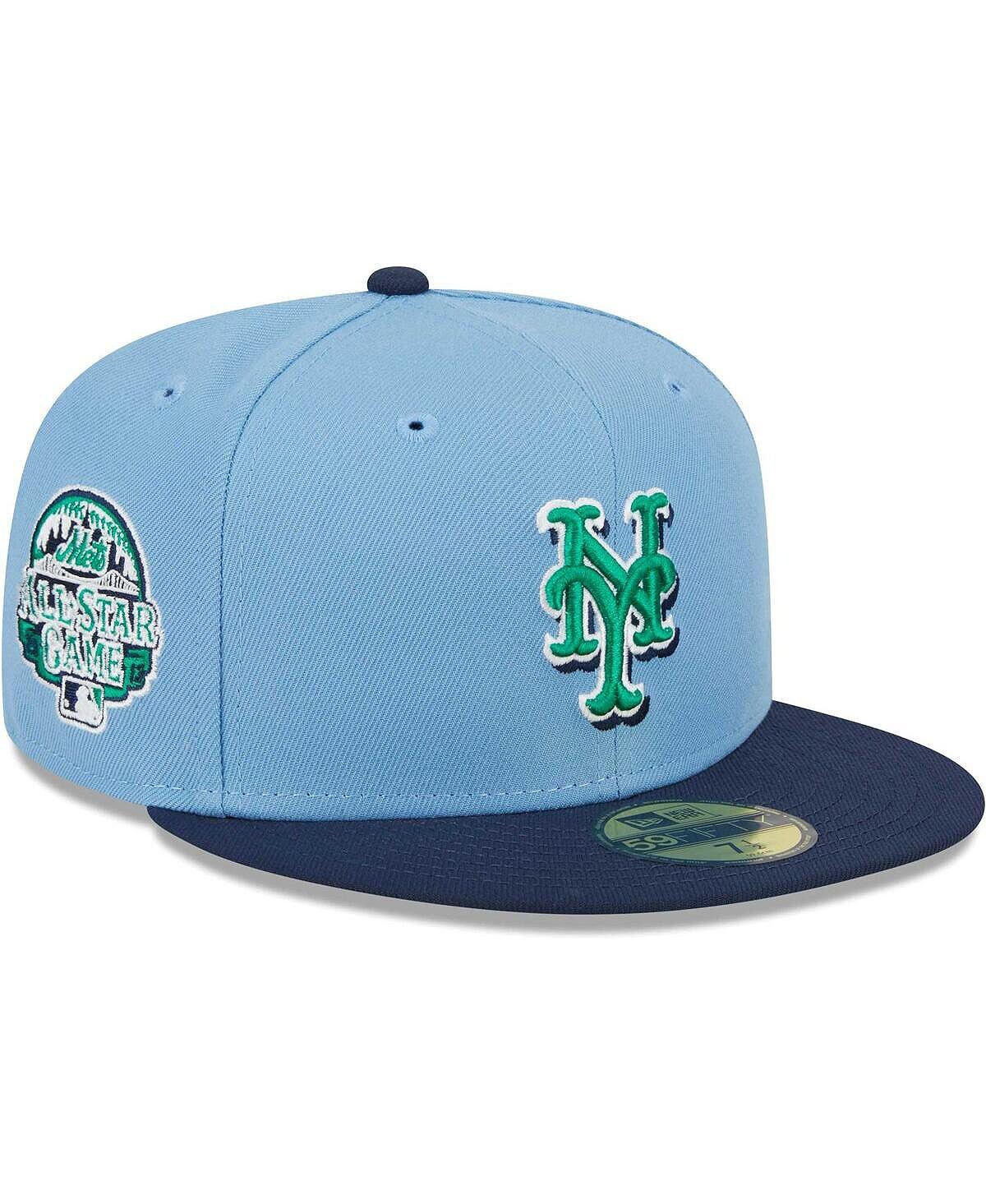 Мужская светло-синяя, темно-синяя шляпа New York Mets Green Undervisor 59FIFTY New Era
Мужская светло-синяя, темно-синяя шляпа New York Mets Green Undervisor 59FIFTY New Era