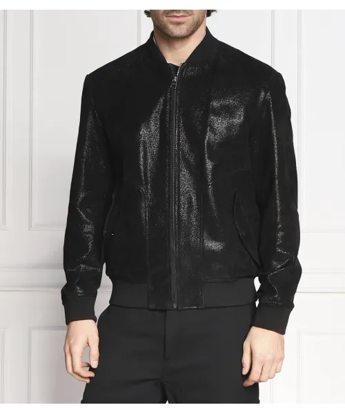 Кожаная куртка Лиззо Regular fit Hugo, черный
Кожаная куртка Лиззо Regular fit Hugo, черный