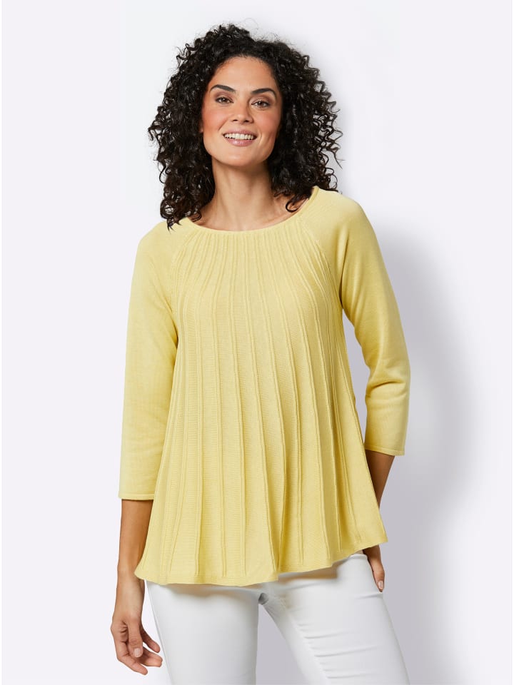 Свитер с рукавами 3/4 лимонного цвета creation L
Свитер с рукавами 3/4 лимонного цвета creation L