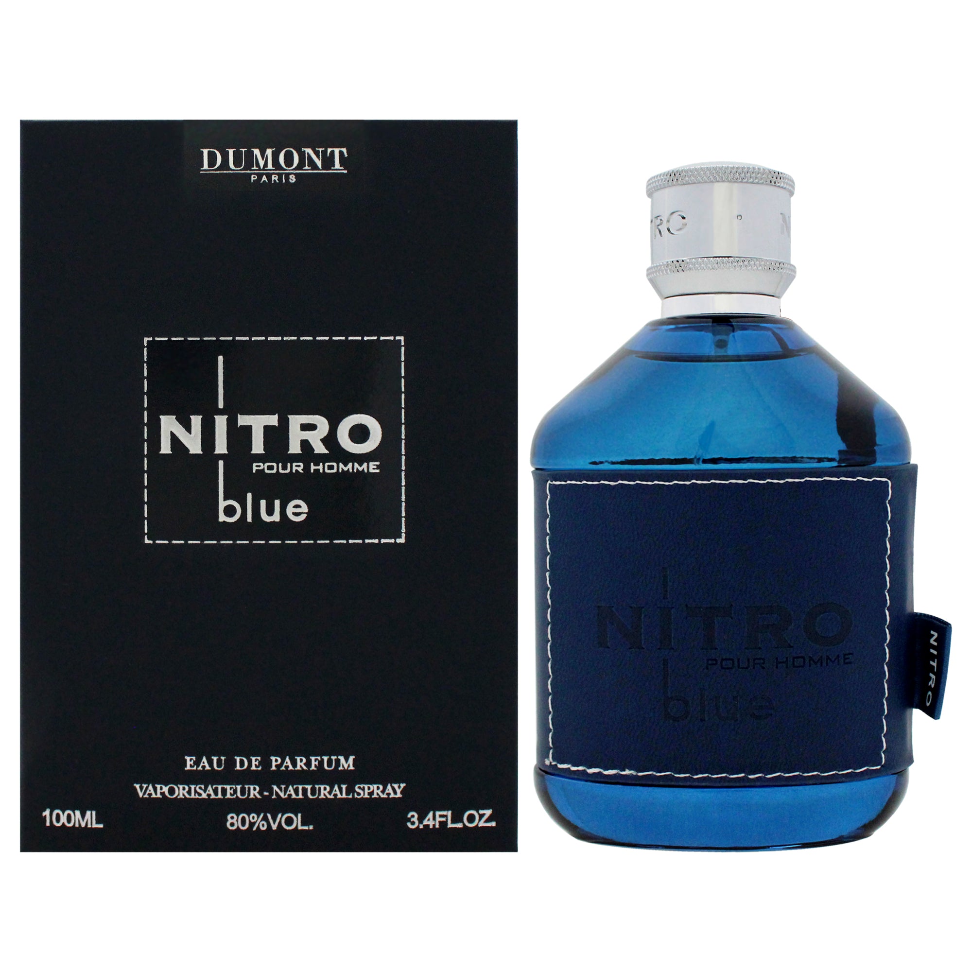 Nitro - Blue от Dumont для мужчин - парфюмерная вода в спрее объемом 3,4 унции
Nitro - Blue от Dumont для мужчин - парфюмерная вода в спрее объемом 3,4 унции