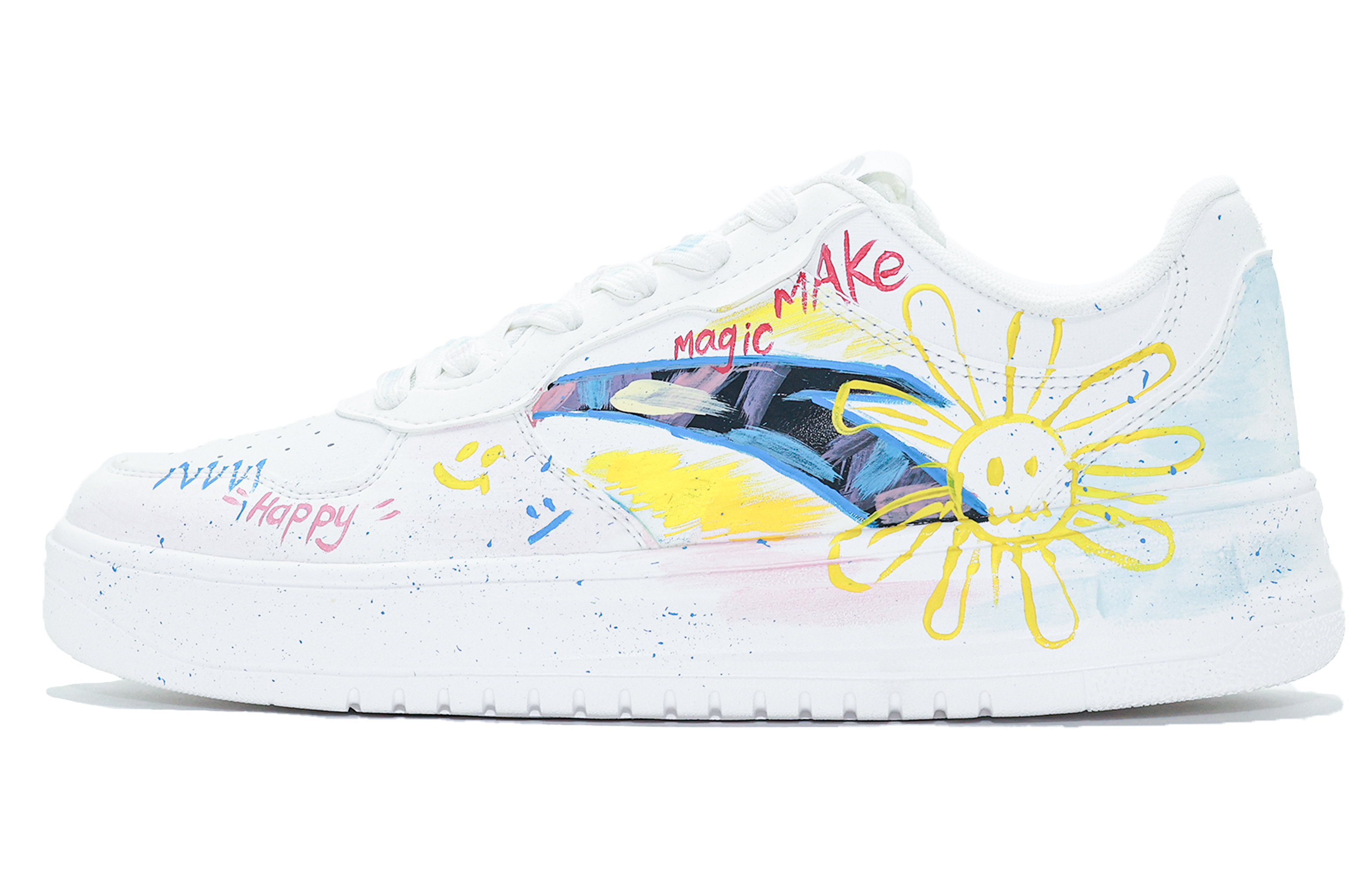 ANTA Комфортные, нескользящие, износостойкие, износостойкие, низкие кроссовки для скейтбординга, мужские, белые, синие, желтые
ANTA Комфортные, нескользящие, износостойкие, износостойкие, низкие кроссовки для скейтбординга, мужские, белые, синие, желтые