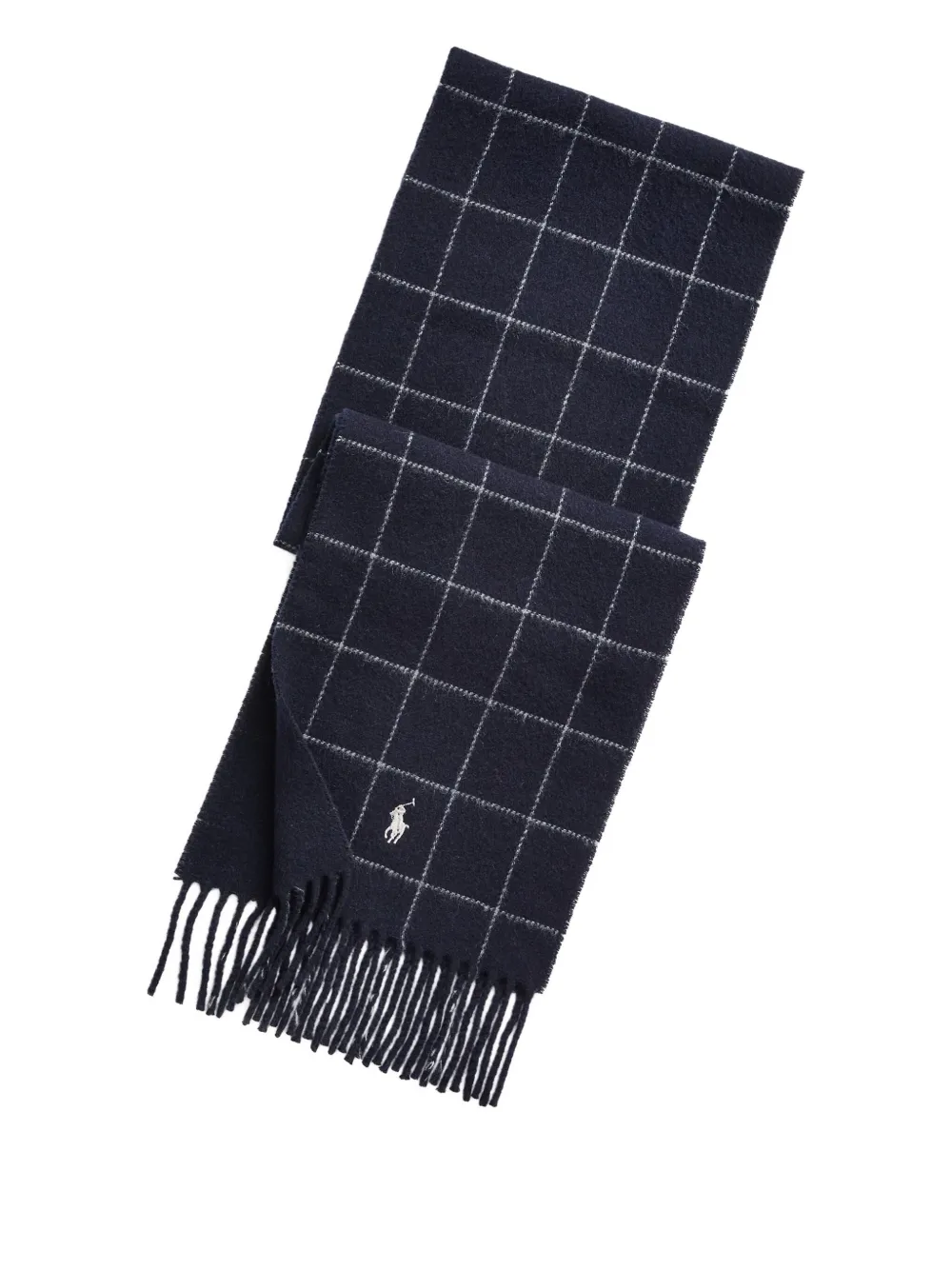 Шарф с вышивкой в клетку POLO RALPH LAUREN, синий
Шарф с вышивкой в клетку POLO RALPH LAUREN, синий