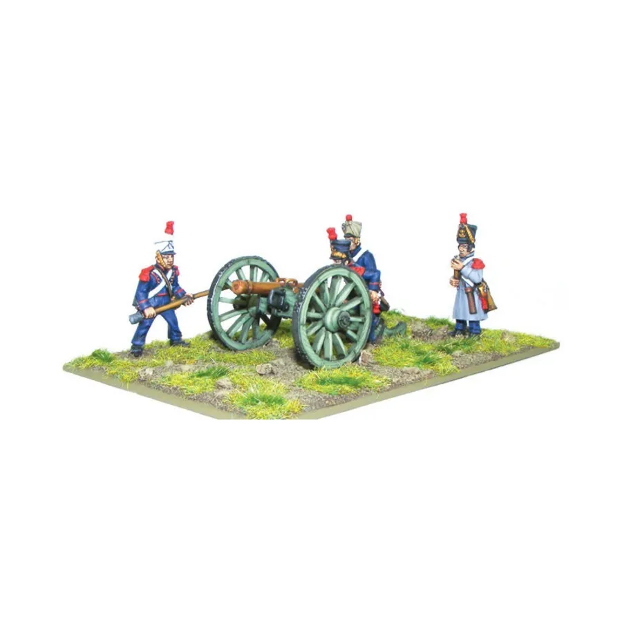Французская пешая артиллерийская 6-фунтовая пушка, Black Powder - Napoleonic Wars 1789-1815 - French Empire (28mm)
Французская пешая артиллерийская 6-фунтовая пушка, Black Powder - Napoleonic Wars 1789-1815 - French Empire (28mm)