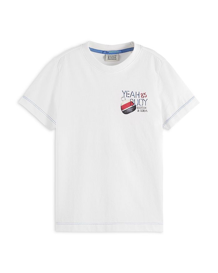 Футболка с принтом "Buoy" для мальчиков - малыши, подростки Scotch & Soda, белый
Футболка с принтом "Buoy" для мальчиков - малыши, подростки Scotch & Soda, белый