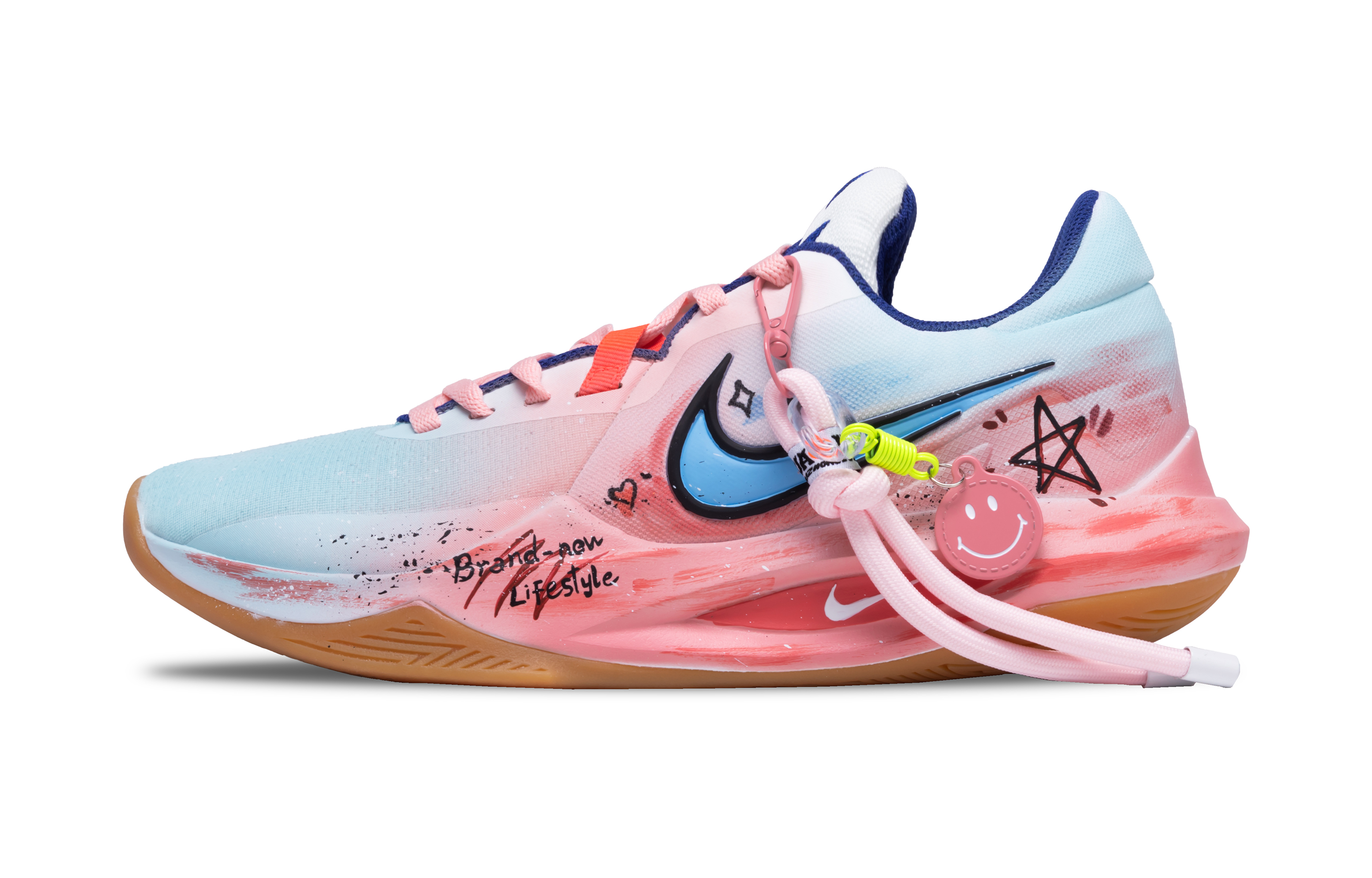 Nike Баскетбольные кроссовки Precision 6, низкие, синие, мужские 
Nike Баскетбольные кроссовки Precision 6, низкие, синие, мужские