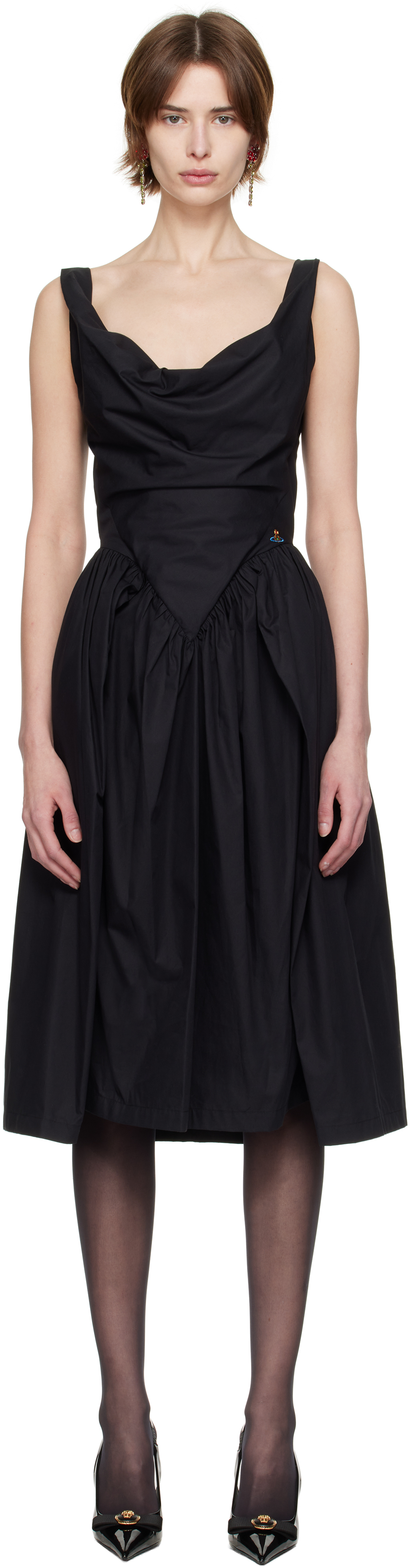 Платье миди в воскресенье Vivienne Westwood, черный
Платье миди в воскресенье Vivienne Westwood, черный