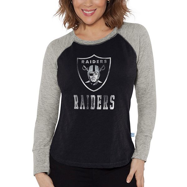 Женская футболка 4her by carl banks black/heather gray las vegas raiders waffle knit raglan long sleeve G-Iii
Женская футболка 4her by carl banks black/heather gray las vegas raiders waffle knit raglan long sleeve G-Iii
