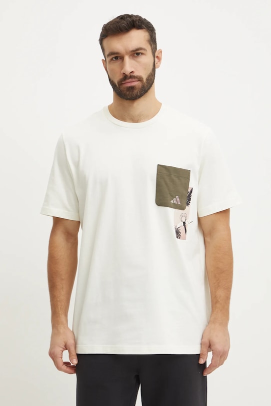 Футболка хлопковая M T LENS PKT T Adidas, бежевый
Футболка хлопковая M T LENS PKT T Adidas, бежевый