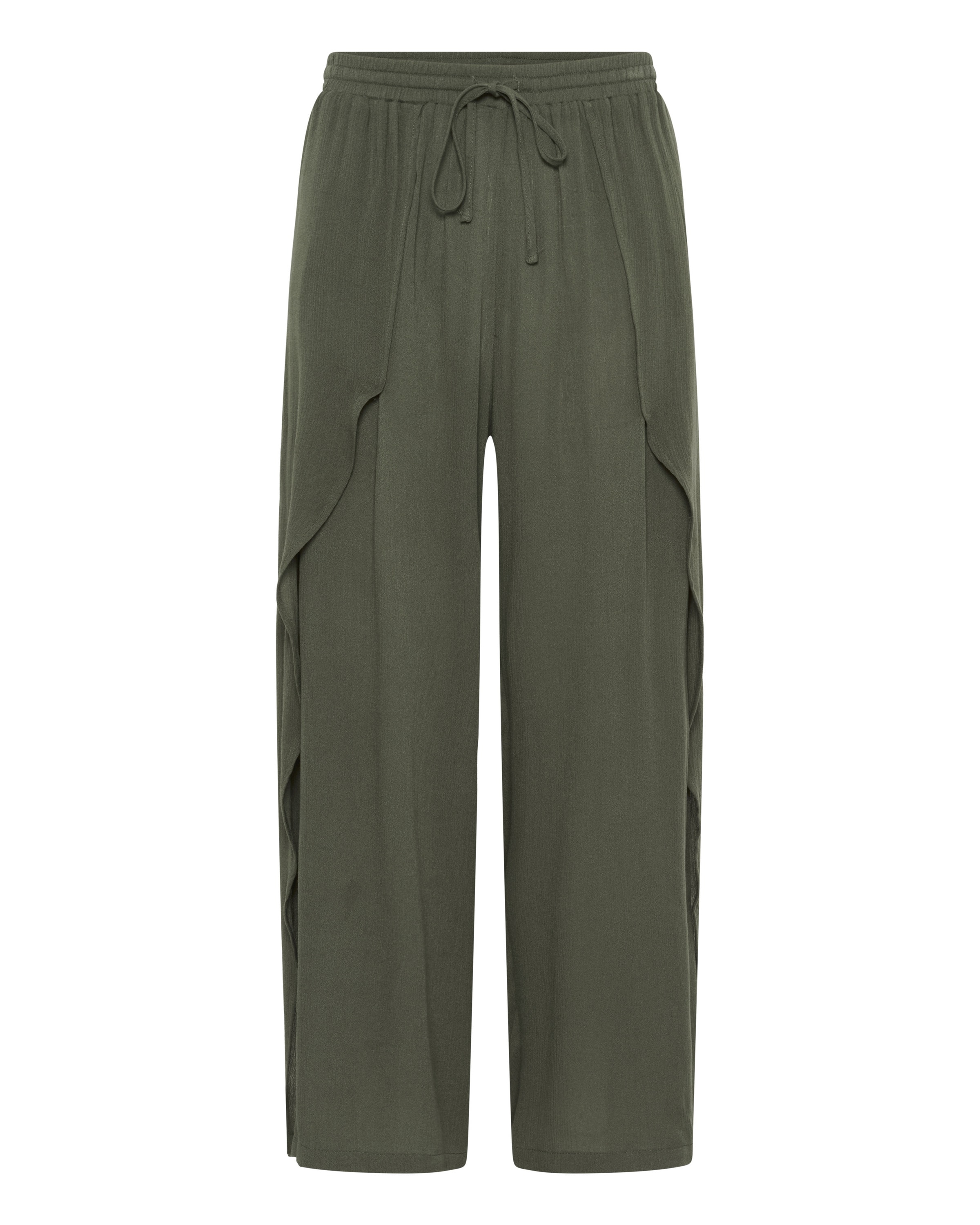 Cream Широкие брюки 'Allie' цвета хаки
Cream Широкие брюки 'Allie' цвета хаки