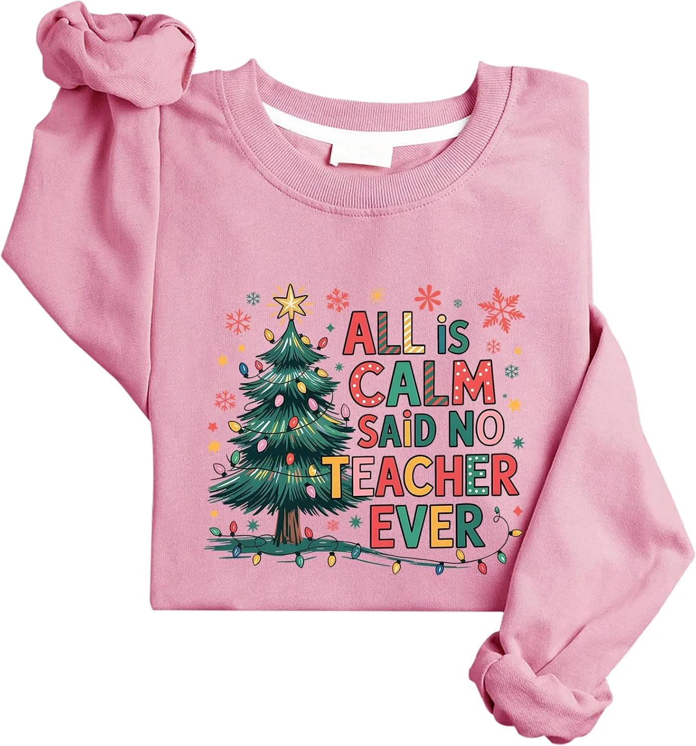 Свитшот для учителя All Is Calm Said No Teacher Ever Vordaciy
Свитшот для учителя All Is Calm Said No Teacher Ever Vordaciy