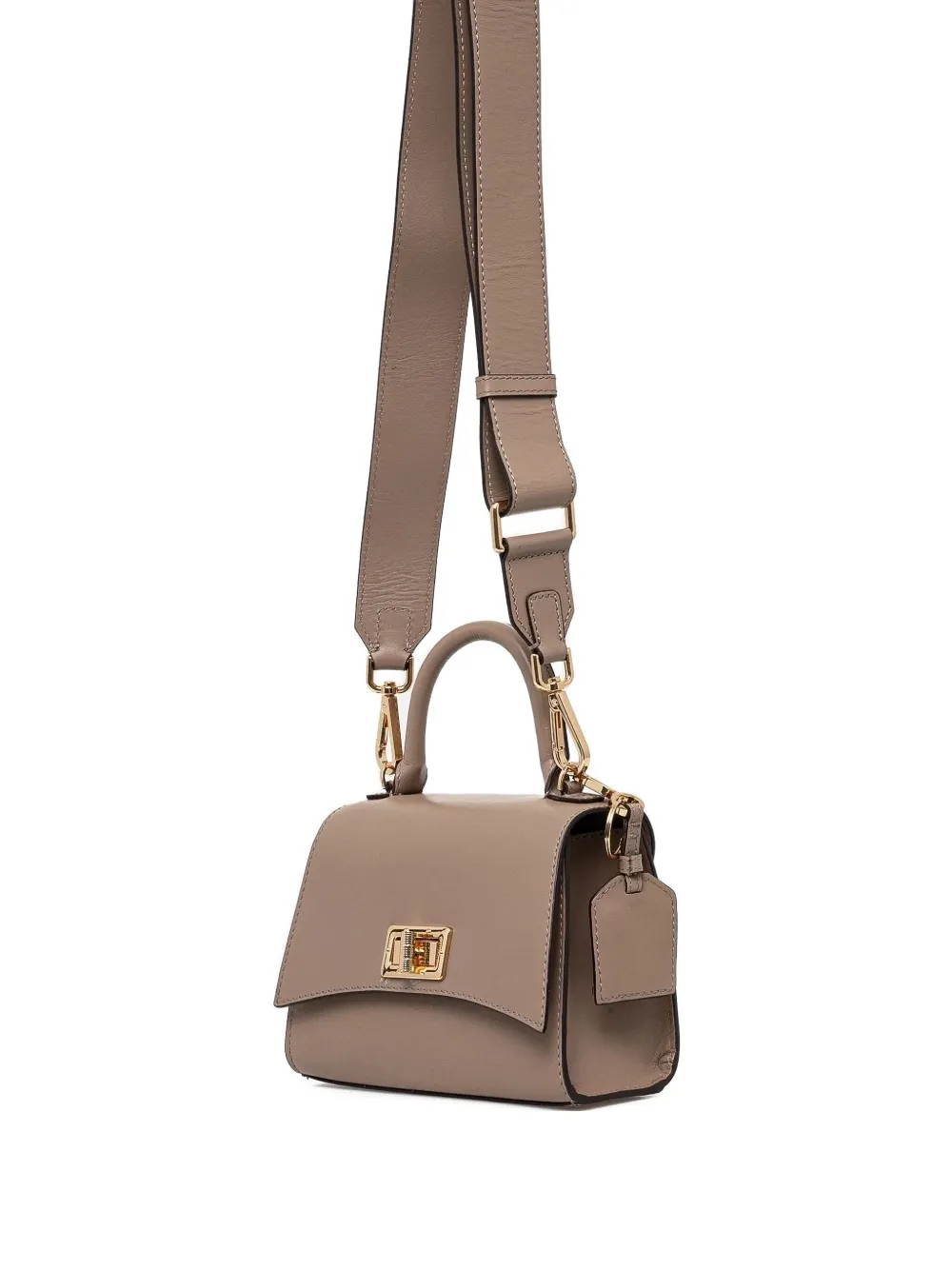 Сумка-шоппер с верхней ручкой и поворотным замком Geox, нейтральный 
Сумка-шоппер с верхней ручкой и поворотным замком Geox, нейтральный