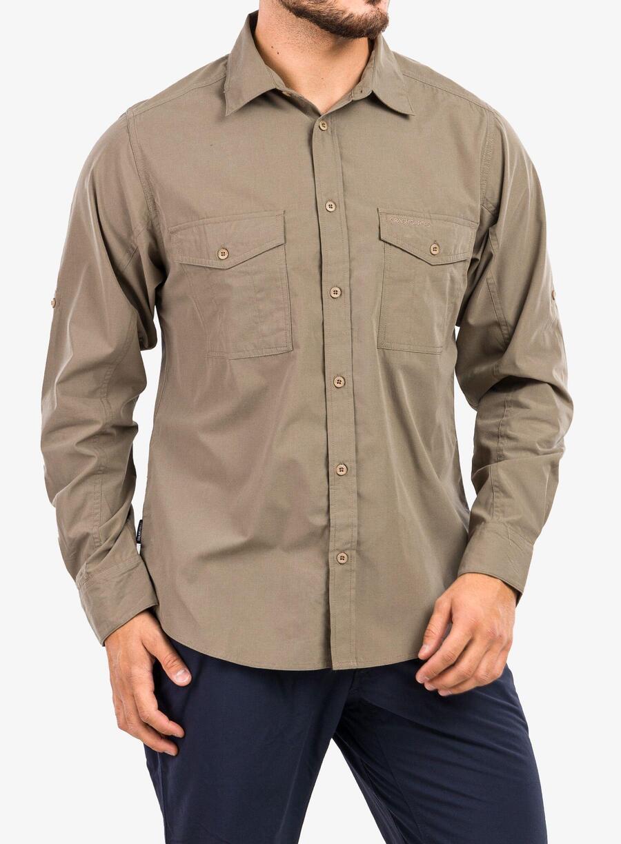 CRAGHOPPERS Мужская походная рубашка с длинным рукавом – Киви
CRAGHOPPERS Мужская походная рубашка с длинным рукавом – Киви