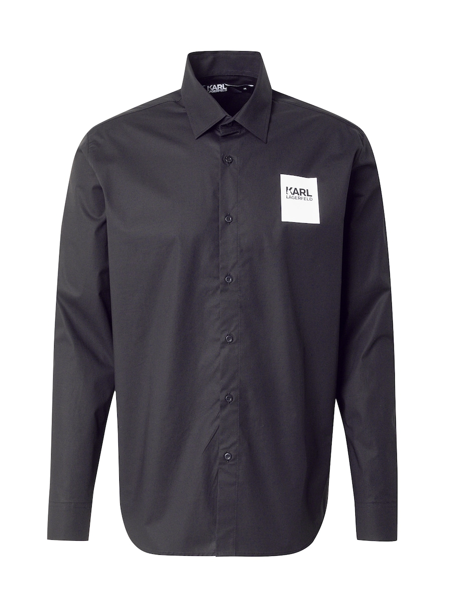 Рубашка на пуговицах классического кроя Karl Lagerfeld, черный
Рубашка на пуговицах классического кроя Karl Lagerfeld, черный