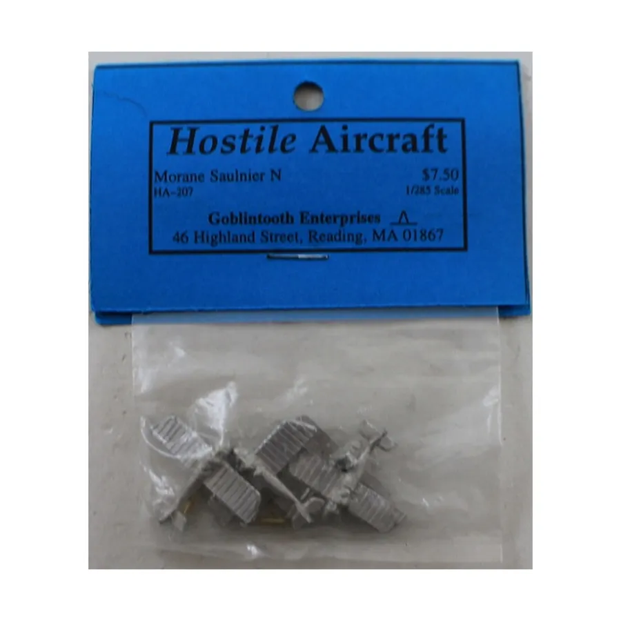 Моран Саулинер Н, Hostile Aircraft Miniatures - France Great War (1:285)
Моран Саулинер Н, Hostile Aircraft Miniatures - France Great War (1:285)