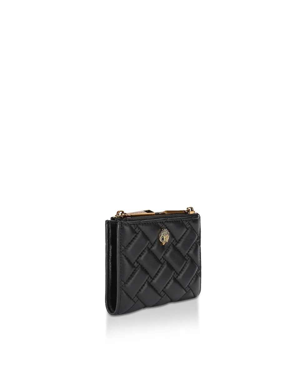 Женский кожаный кошелек черного цвета Kurt Geiger, черный
Женский кожаный кошелек черного цвета Kurt Geiger, черный