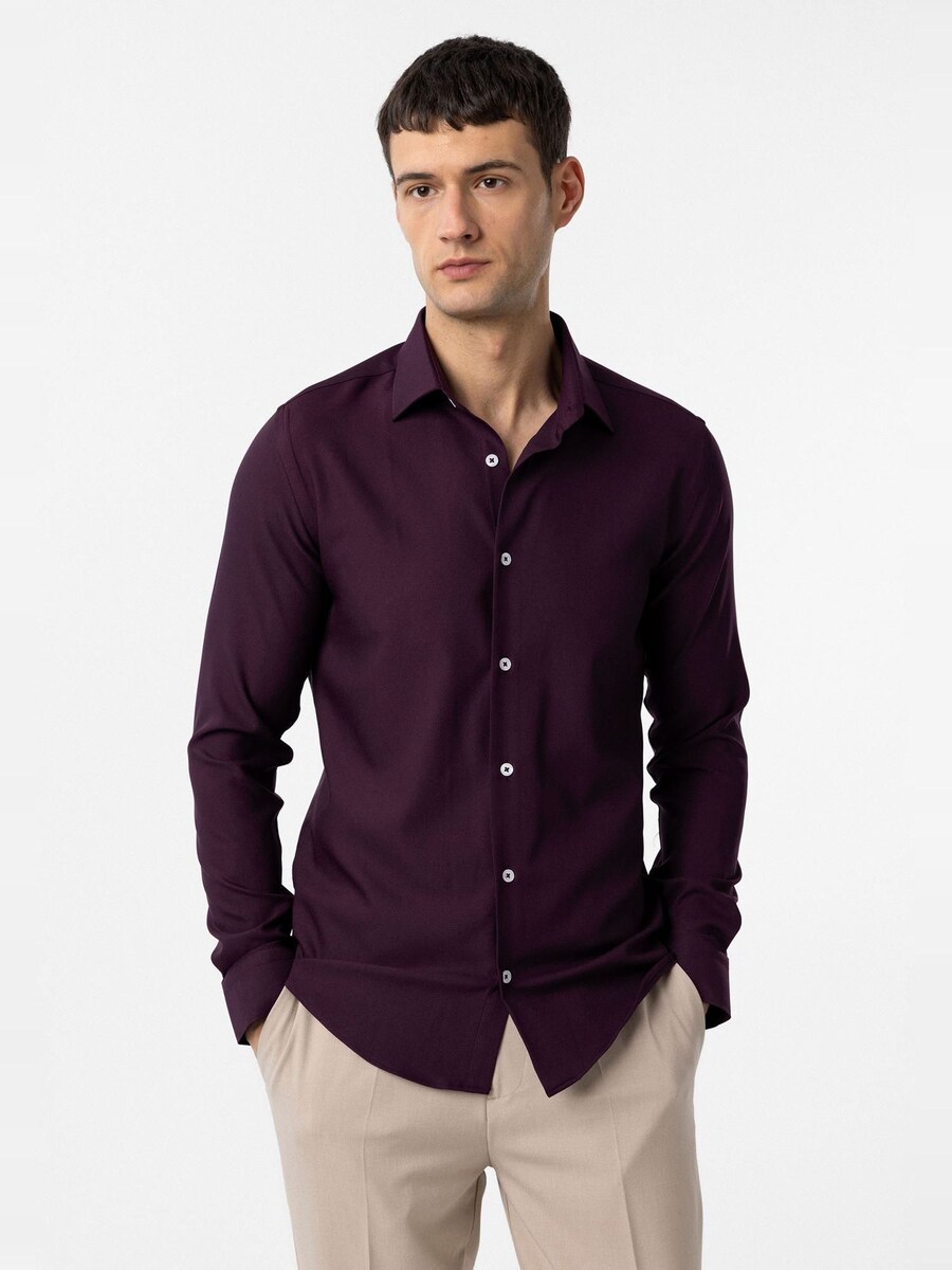 Рубашка на пуговицах классического кроя Antioch Johan, фиолетовый
Рубашка на пуговицах классического кроя Antioch Johan, фиолетовый