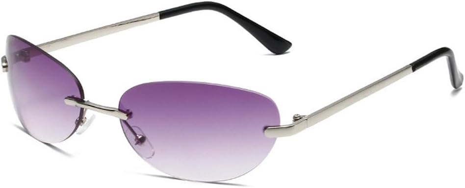 Панковские солнцезащитные очки без оправы для мужчин и женщин, модные зеркальные очки «кошачий глаз», женские солнцезащитные очки без оправы с защитой от УФ-излучения UV400 для путешествий TKKTLLT, Silver-gray
Панковские солнцезащитные очки без оправы для мужчин и женщин, модные зеркальные очки «кошачий глаз», женские солнцезащитные очки без оправы с защитой от УФ-излучения UV400 для путешествий TKKTLLT, Silver-gray