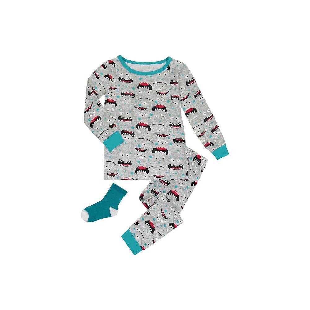 Пижамный комплект Sleep On It для маленьких мальчиков из 2 предметов из сверхмягкого трикотажа с подходящими по размеру пижамными комплектами и носками в тон Sleep on it, серый
Пижамный комплект Sleep On It для маленьких мальчиков из 2 предметов из сверхмягкого трикотажа с подходящими по размеру пижамными комплектами и носками в тон Sleep on it, серый