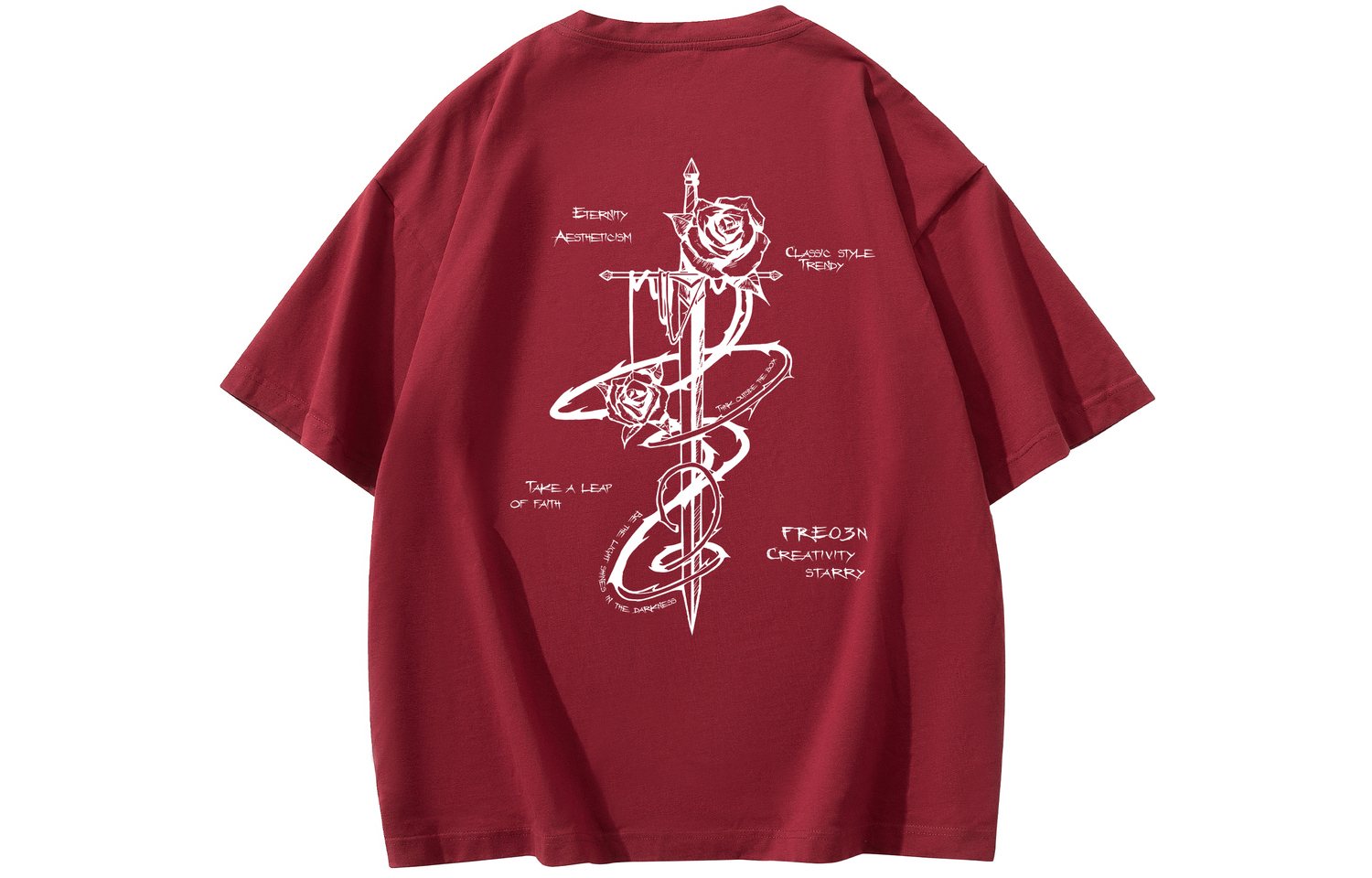 Футболка унисекс FREO3N, Burgundy
Футболка унисекс FREO3N, Burgundy