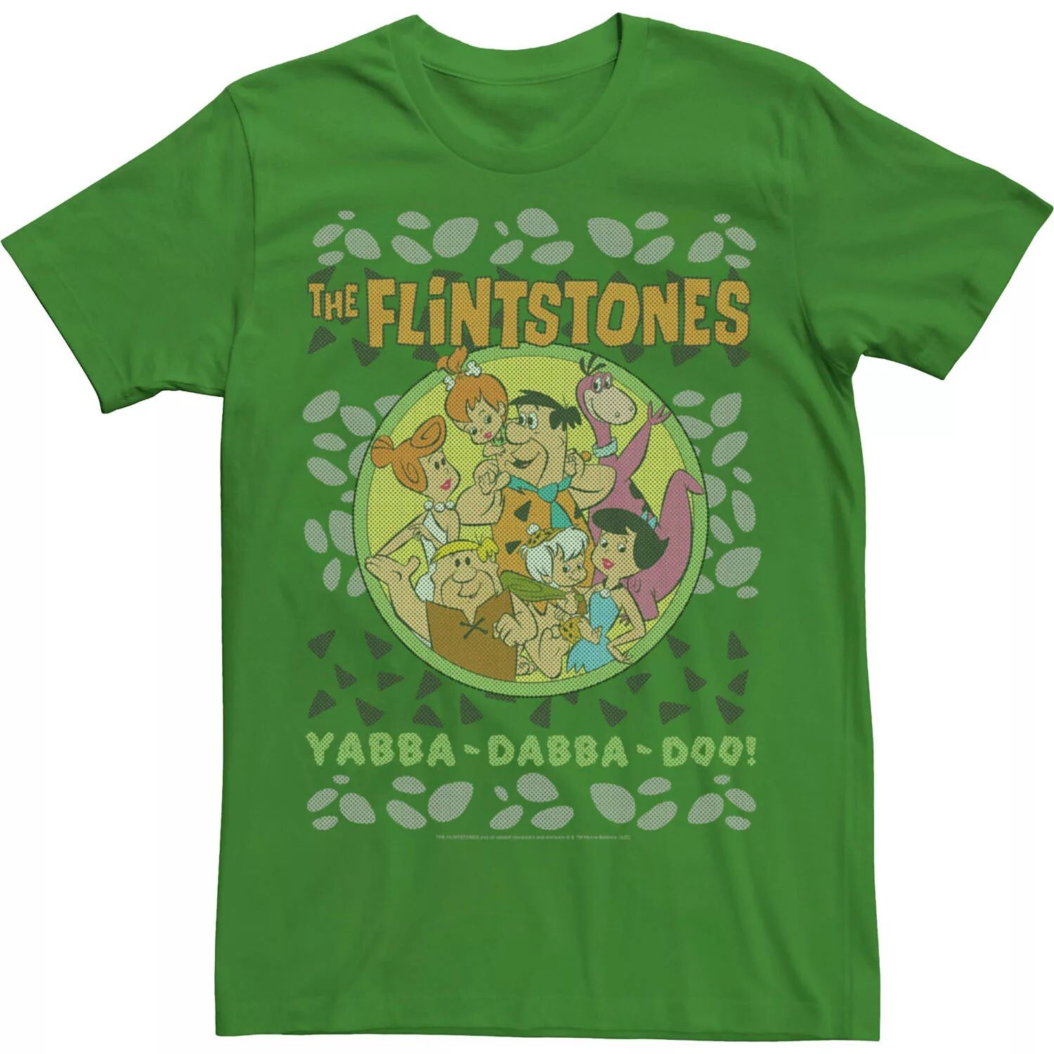 Мужская футболка в стиле рождественского свитера The Flintstones Yabba-Dabba-Doo Ugly Licensed Character 
Мужская футболка в стиле рождественского свитера The Flintstones Yabba-Dabba-Doo Ugly Licensed Character